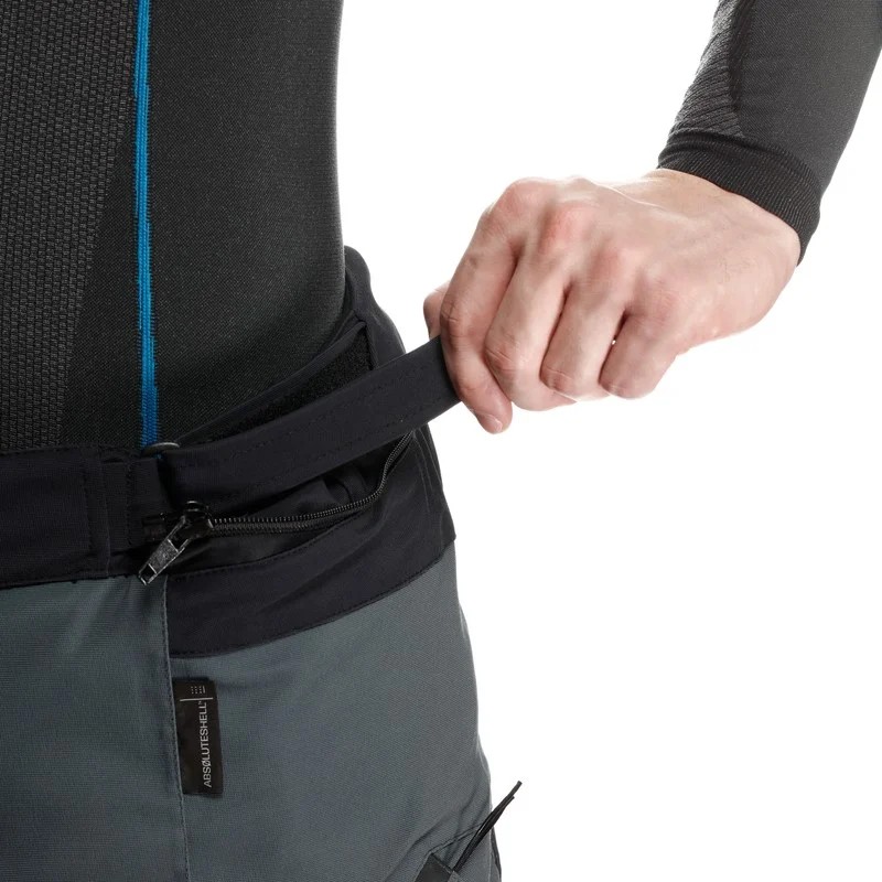Pantalones MANGEN ABSØLUTESHELL PRO PANTS Ebony/black