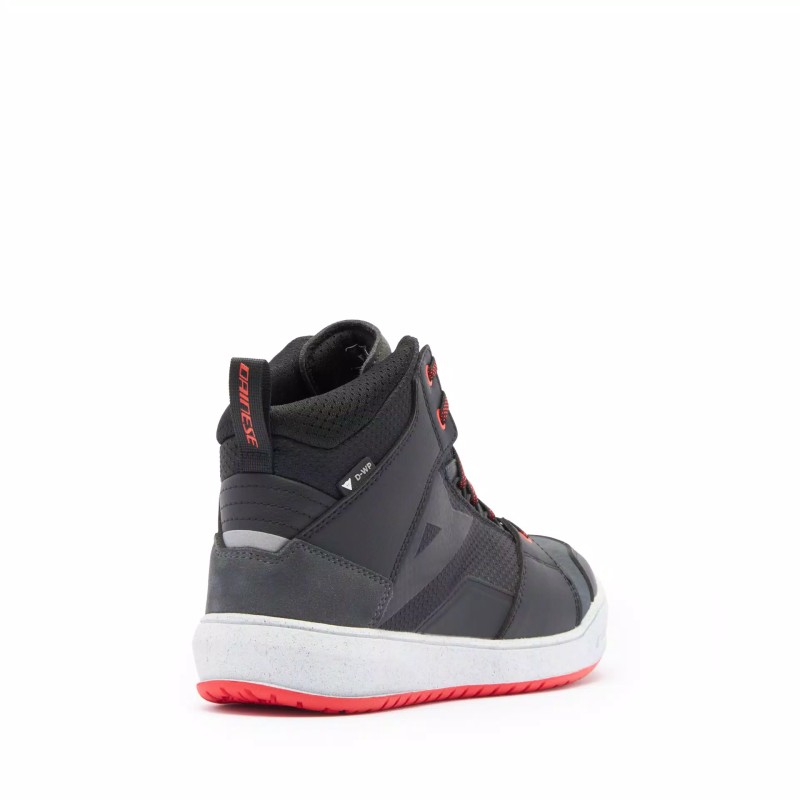 Botas DAINESE SUBURB D-WP® Black/white/red lava