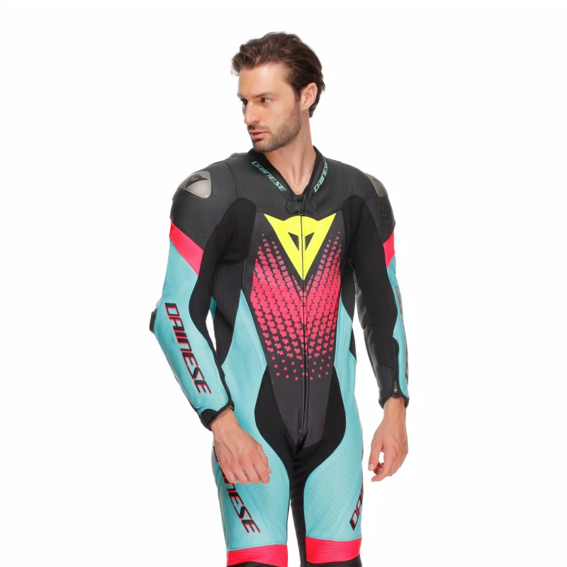 Mono DAINESE LAGUNA SECA 6 PERF 1pc Black/water/fuxia