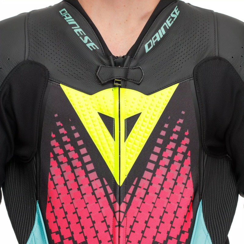 Mono DAINESE LAGUNA SECA 6 PERF 1pc Black/water/fuxia