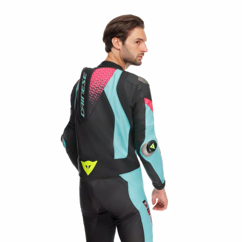 Mono DAINESE LAGUNA SECA 6 PERF 1pc Black/water/fuxia