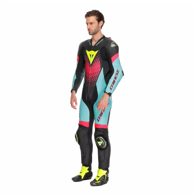 Mono DAINESE LAGUNA SECA 6 PERF 1pc Black/water/fuxia