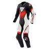 Mono DAINESE LAGUNA SECA 6 PERF 1pc Black/white/red-fluo - 10468