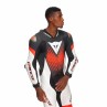 Mono DAINESE LAGUNA SECA 6 PERF 1pc Black/white/red-fluo - 10470