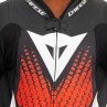 Mono DAINESE LAGUNA SECA 6 PERF 1pc Black/white/red-fluo - 10474