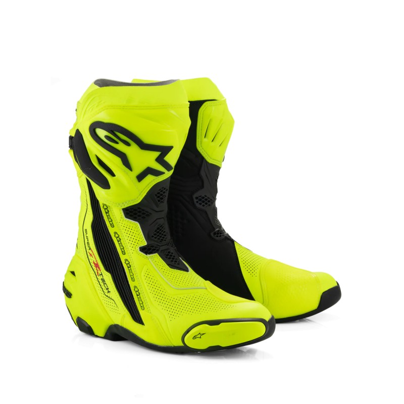 Botas ALPINESTARS SUPERTECH R VENTED Yellow fluo black - 10645