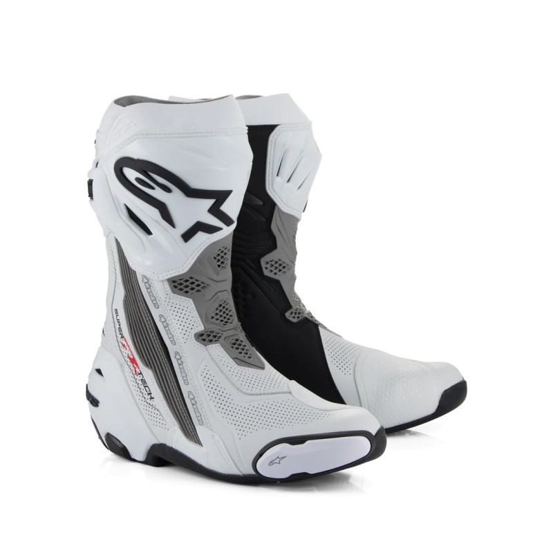 Botas ALPINESTARS SUPERTECH R VENTED white mid grey - 10674