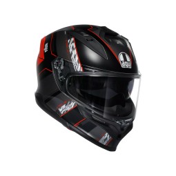 CASCO AGV K7 KYBER Matt Black/Red