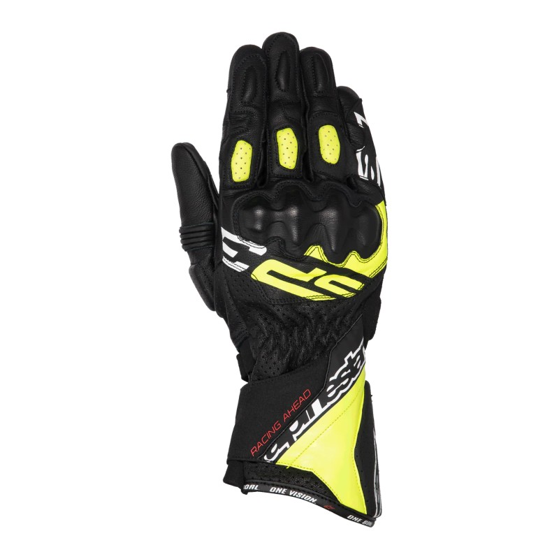 ALPINESTARS SP-3 GLOVES Yellow Fluo White - 11116