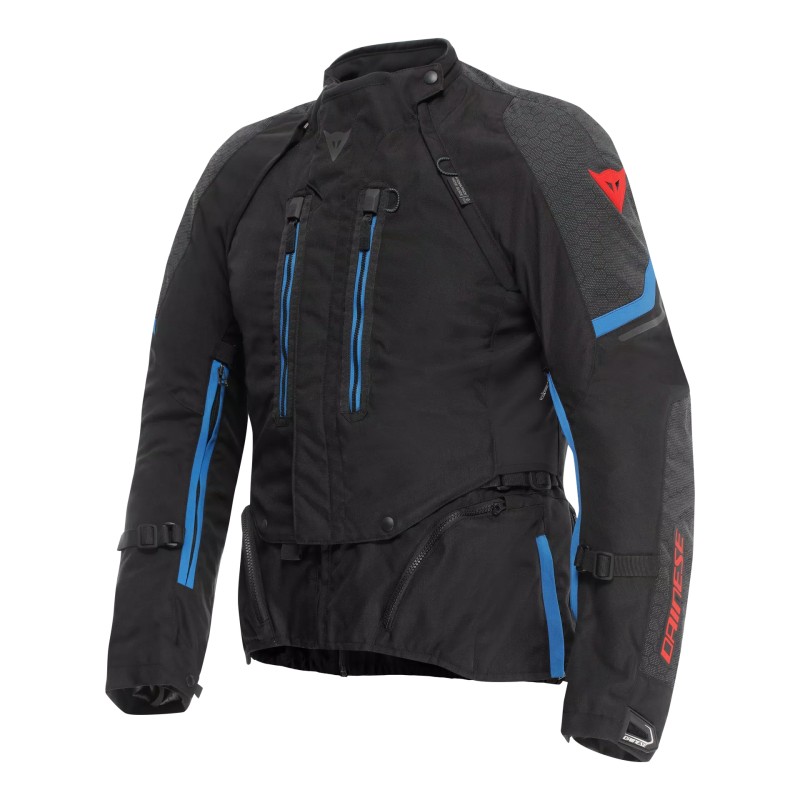 Chaqueta DAINESE SUPER ADVENTURE ABSØLUTESHELL™ Black/Black/Blue - 11128