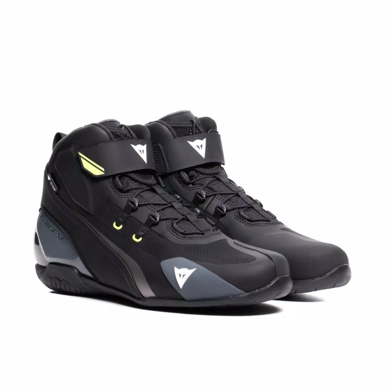 Zapatillas DAINESE HERIAN D-WP® Black/White/Yellow-Fluo - 11180