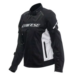 Chaqueta DAINESE AIR FRAME 3 TEX MUJER Black/White/White