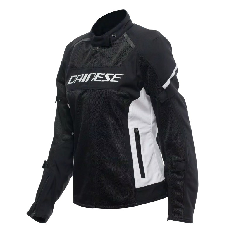Chaqueta DAINESE AIR FRAME 3 TEX MUJER Black/White/White - 11272