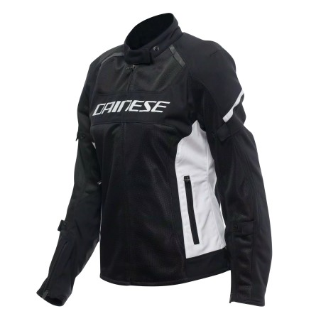 Chaqueta DAINESE AIR FRAME 3 TEX MUJER Black/White/White