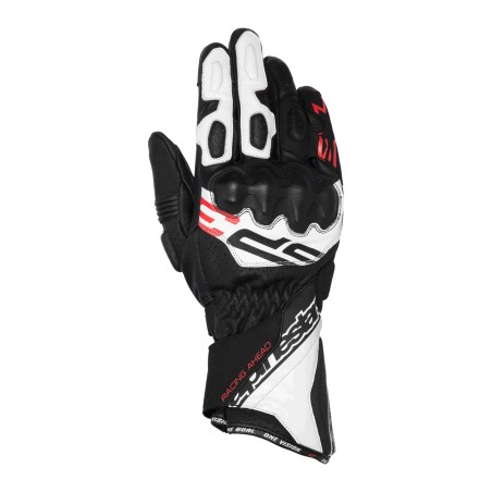ALPINESTARS SP-3 GLOVES White Red Fluo