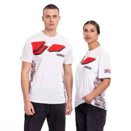 Camiseta YAMAHA 70th ANNIVERSARY unisex