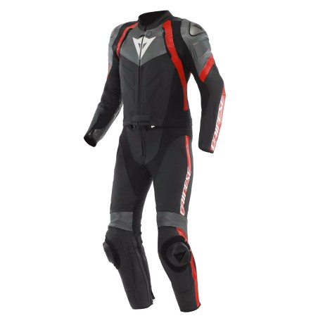 Mono DAINESE AVRO 4 2PCS SUIT Black/anthracite/lava red