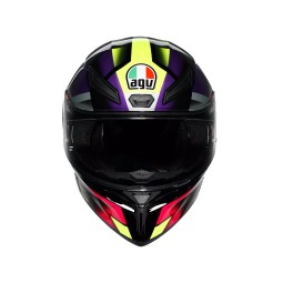 Casco AGV K1S E2206 FASTLAP black/purple/pink