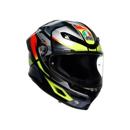 Casco AGV K6s ERAZER black/red/yellow fluo