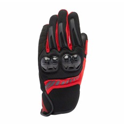 Guantes DAINESE MIG 3 AIR TEX black/red lava