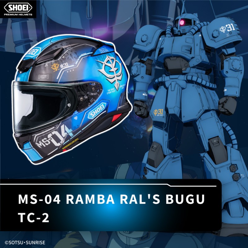 Casco SHOEI NXR 2 MS-04 RAMBA RALS BUGU tc2
