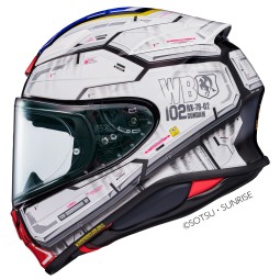 Casco SHOEI NXR 2 RX-78-02 GUNDAM tc10