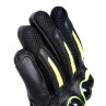 Guante MIG 3 LEATHER Black/yellow fluo - 11788