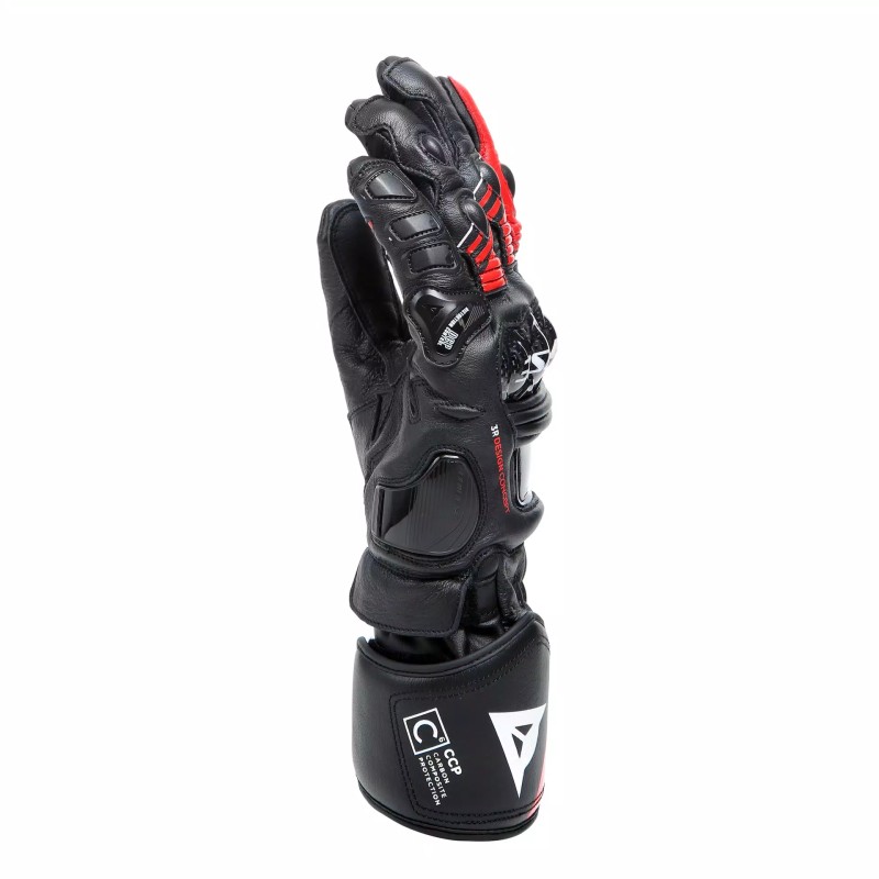 Guantes DAINESE DRUID 4 black/lava-red/white