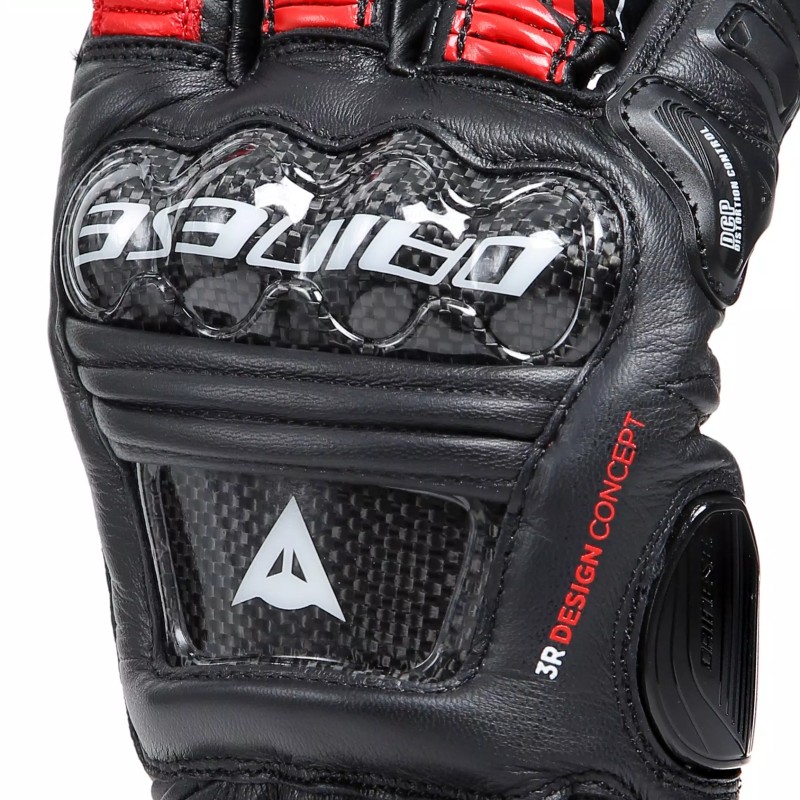 Guantes DAINESE DRUID 4 black/lava-red/white
