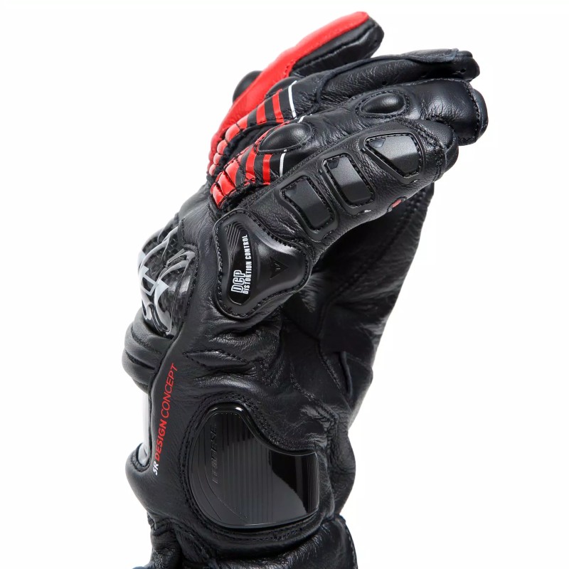 Guantes DAINESE DRUID 4 black/lava-red/white