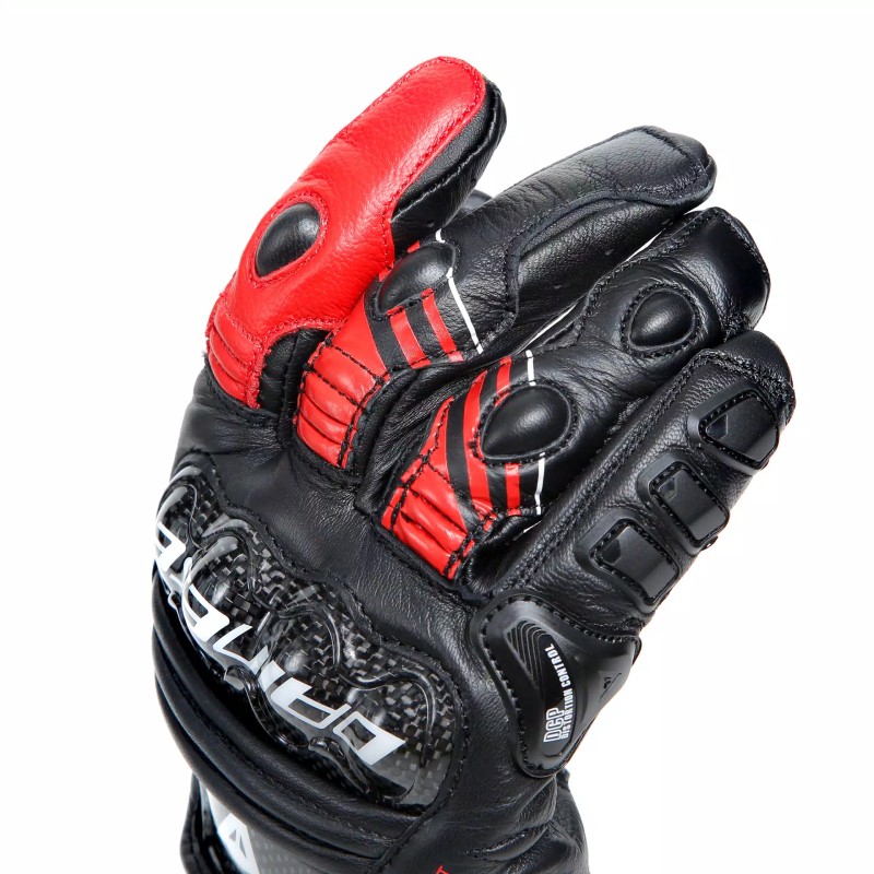 Guantes DAINESE DRUID 4 black/lava-red/white
