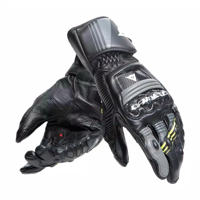 Guantes DAINESE DRUID 4 black/charcoal-grey/fluo yellow