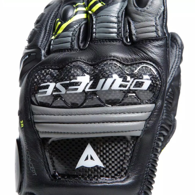 Guantes DAINESE DRUID 4 black/charcoal-grey/fluo yellow