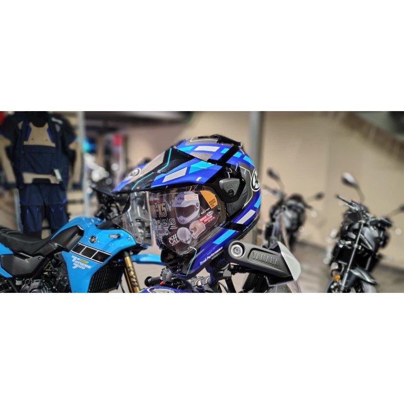 Casco ARAI TOUR-X5 Match blue
