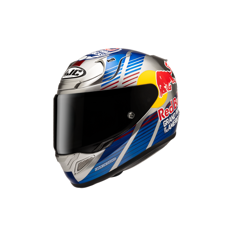 Casco HJC RPHA12 RED BULL Austin GP2 mc21 - 11994