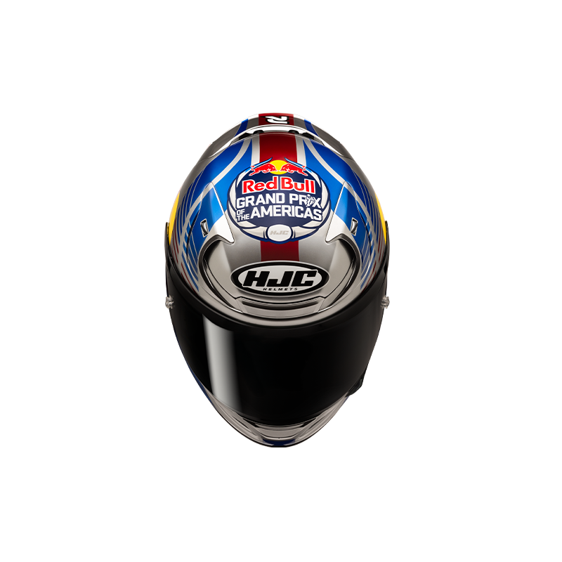 Casco HJC RPHA12 RED BULL Austin GP2 mc21