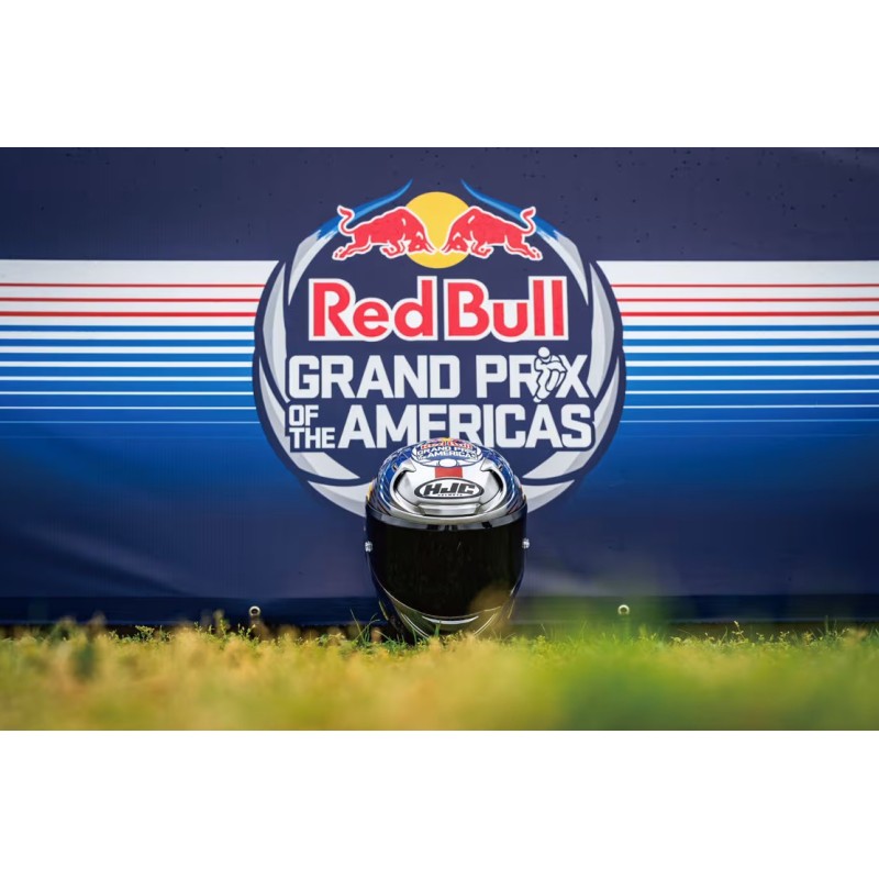 Casco HJC RPHA12 RED BULL Austin GP2 mc21