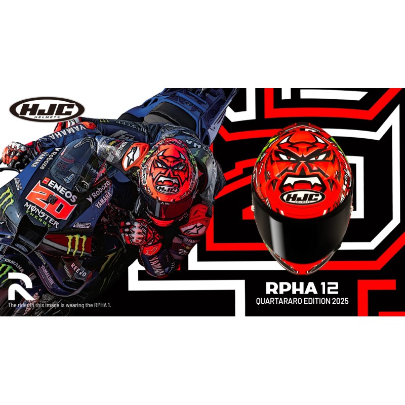 Casco HJC RPHA12 QUARTARARO Replica II mc1