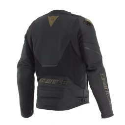 Chaqueta YAMAHA RACING 5 leather black/gold