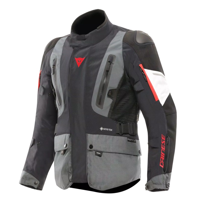 Chaqueta DAINESE CARVE MASTER 4 Gore-tex ebony/black/red - 12402