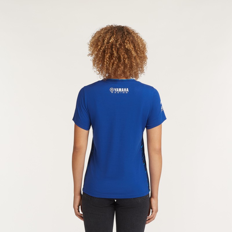Camiseta YAMAHA Paddock Blue Team mujer