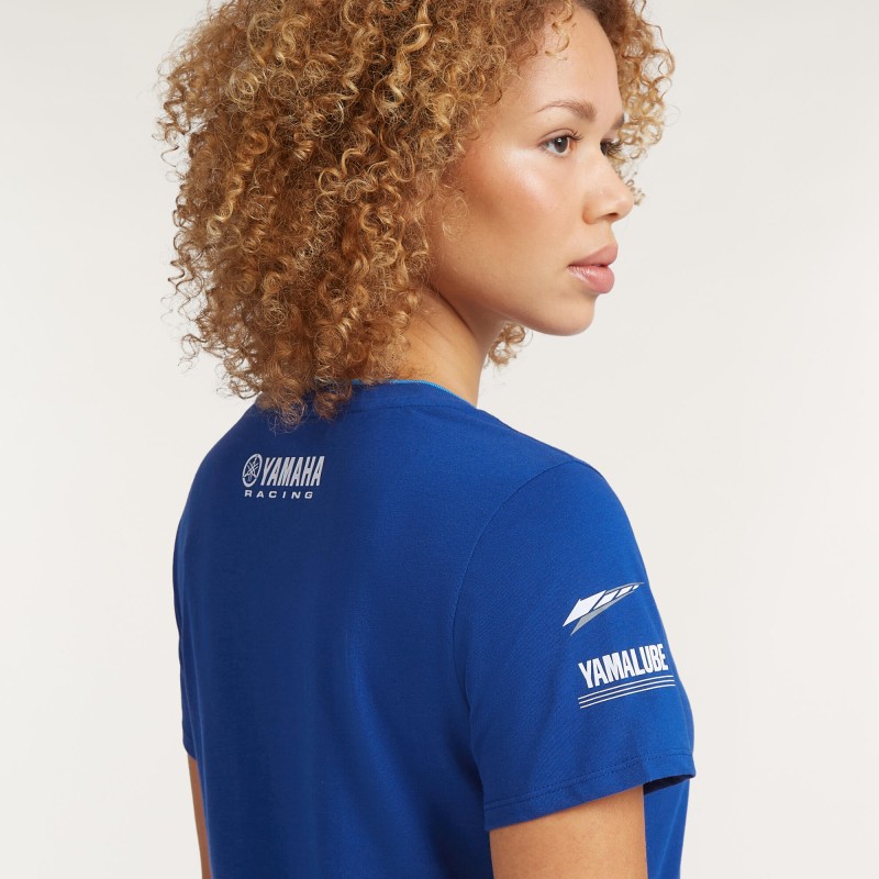 Camiseta YAMAHA Paddock Blue Team mujer