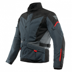 Chaqueta DAINESE TEMPEST 3 D-DRY JACKET ebony/black/lava-red