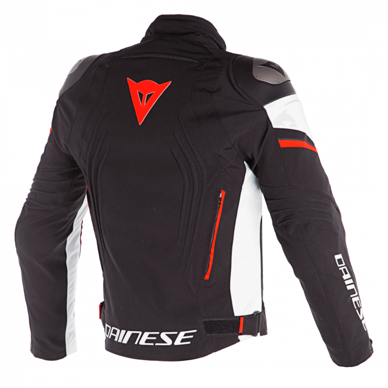 Chaqueta DAINESE RACING 3 D-DRY JACKET black/white/red-fluo