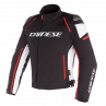 Chaqueta DAINESE RACING 3 D-DRY JACKET black/white/red-fluo - 12583