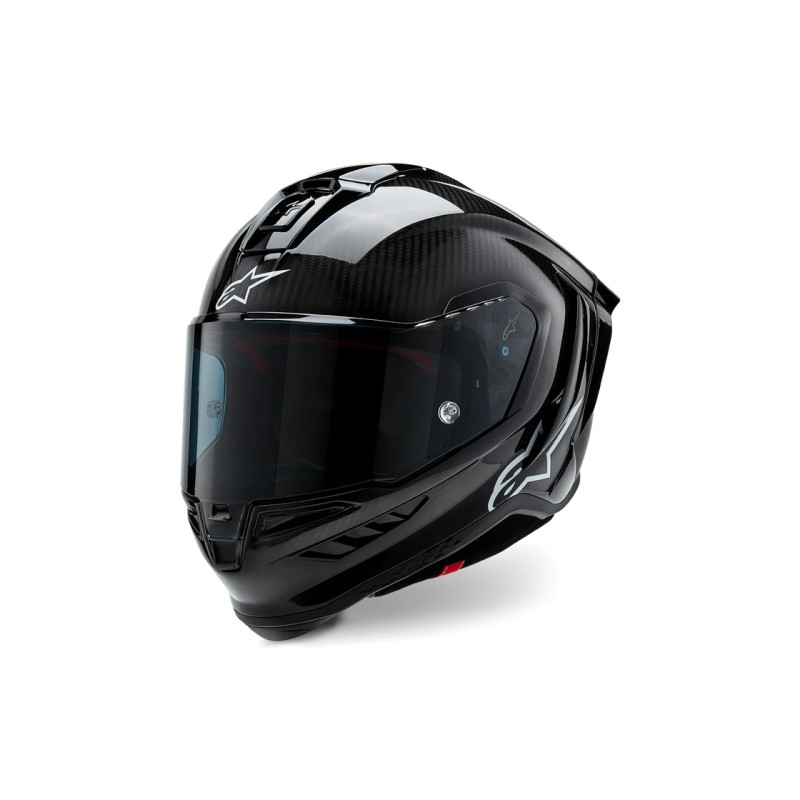 Casco Alpinestars Supertech R10 Solid Black carbon - 12638