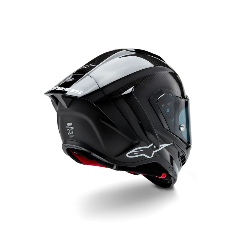 Casco Alpinestars Supertech R10 Solid Black carbon
