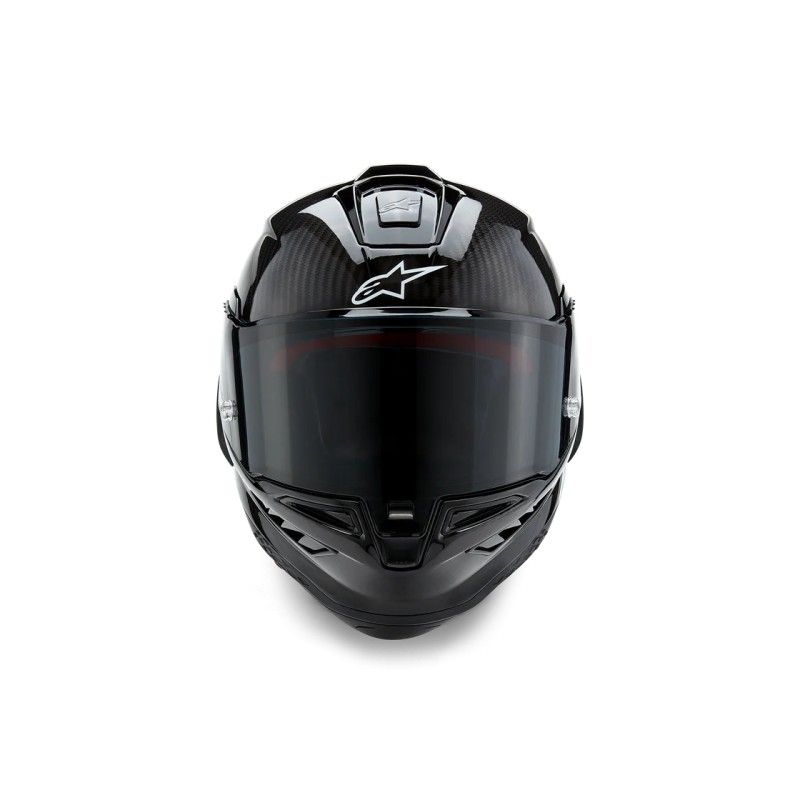 Casco Alpinestars Supertech R10 Solid Black carbon