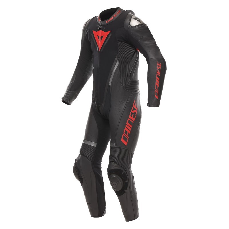 Mono DAINESE DEMON SPRINT perf 1pc Black/red fluo - 12713