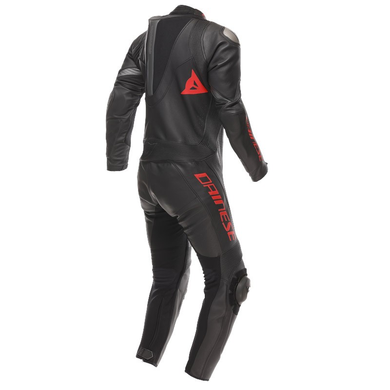 Mono DAINESE DEMON SPRINT perf 1pc Black/red fluo